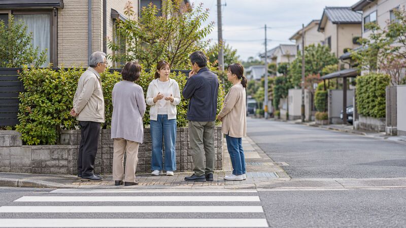 みよし市の見守りを警察への連絡に重ねる